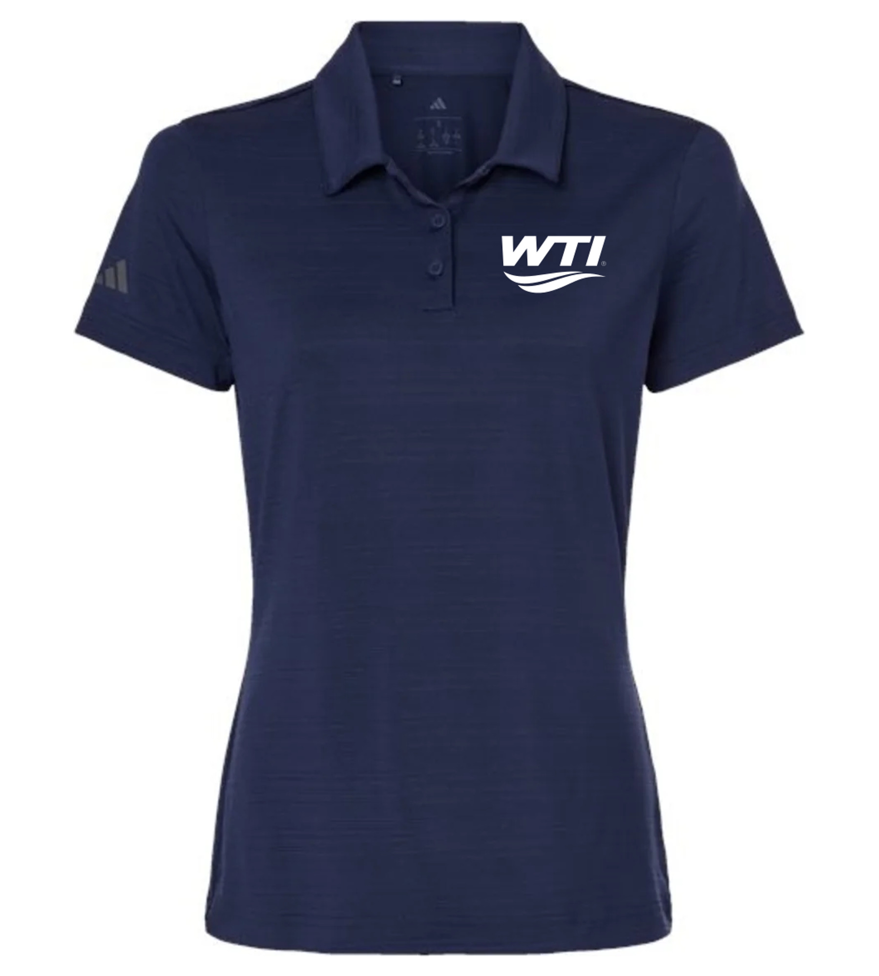 Adidas Women's Textured Stripe Polo